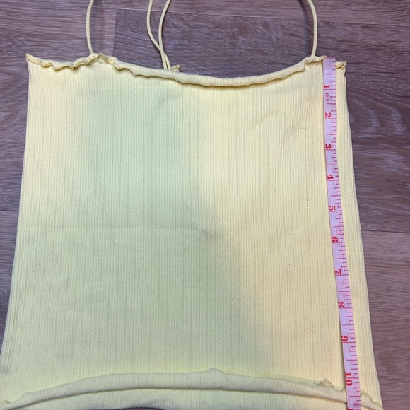Free People Light Yellow Camisole Top - Picture 6 of 7